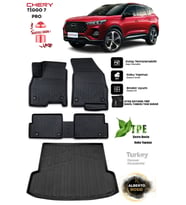 Chery Tiggo 7 Pro 2025 Araca Özel 3D Paspas Ve 3D Bagaj Havuzu