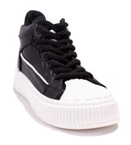 Dagoster DZS07-8897500CN Siyah Beyaz  Ortopedik Günlük Kadın Spor Ayakkabı (Siyah & Beyaz)