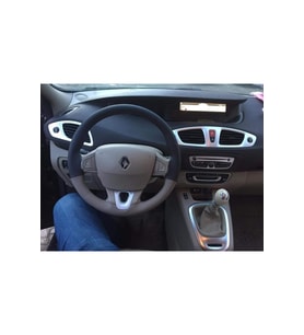 Siyah - Renault Beji Birebir Uyum Oto Direksiyon Kılıfı
