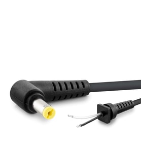 Notebook Adaptör Kablosu 5.5*1.7 L Tip Acer 120W-150W 1.2M Siyah HDX5561