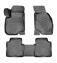 Hyundai Santa Fe 3D Paspas - Siyah  2001-2006 Arası