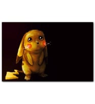 Cakatablo  Anime Üzgün Pokemon Görseli MDF Tablo