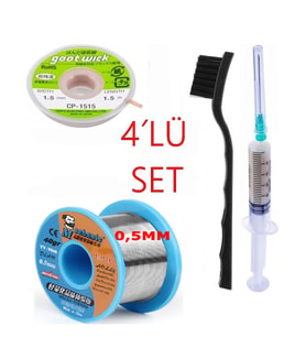Mechanic Lehim Teli 63sn/37pb Uyumlu Flux %1-3 40gr 05mm Cp15151,5 Se1