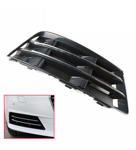 Audi A4 2016 - 2019 Sag Sis Fari Izgarasi Çerçevesi Krom Nikelaj