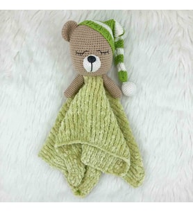 Ayıcık Örgü Uyku Arkadaşı Model 12 (Amigurumi)