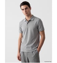 LCWAIKIKI Classic Gri Polo Yaka Pike Erkek Tişört