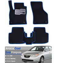 HYUNDAİ ELANTRA (2006-2011) Uyumlu EVA Paspas Tam Set–Araca Özel,Kolay Montaj,Su Geçirmez