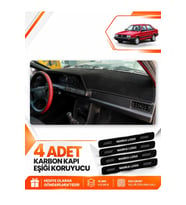 VOLKSWAGEN PASSAT B2 (1980-1988) Uyumlu Ön Torpido Koruma Kılıfı Halısı - Siyah