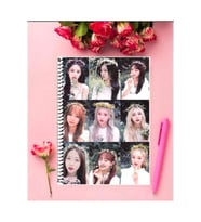 Loona Kpop Defter 1 Adet Özel Tasarım A4 Boyutu 21*29 Cm Telli Çizgili