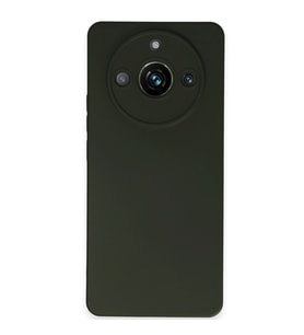 Realme 11 Pro Kılıf Nano İçi Kadife Silikon - Koyu Yeşil