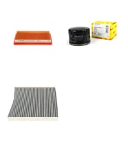 Bosch Filtre Bakım Seti Nissan Qashqai 1.5 DCI Dizel 2007-2013 106 Beygir Hava + Yağ F. + Polen Filtre Bosch