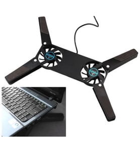 Katlanabilir Laptop Soğutucu 2 fanlı