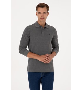 U.S. Polo Assn. Erkek Sweatshirt (Antrasit)