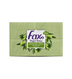 Fax Doğal Bahçe Zeytinyağlı Saf Sabun 4x125 Gr