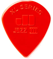 Dunlop Plectren Xl Serie, Jazz 3 Rot (24 Stück)