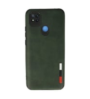 Xiaomi Redmi 9c Kılıf Loop Deri Silikon - Yeşil