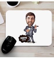 Bonkör Erkek Karikatürlü Mouse Pad