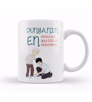 Babalar Günü Babaya Hediye 043 Kupa Bardak Porselen