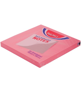 Noki Yapışkanlı Not Kağıdı 75X75Mm Açık Pembe - 2 adet