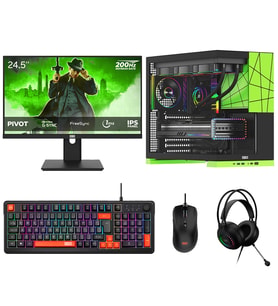 Dragos DRx8792 Ryzen 5 7500X3D 32GB DDR5 1TB NVMe 16GB RTX5080 24.5 İnç 200Hz 1ms Oyuncu Oem Paket