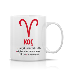Baskılı Kupa (Beyaz)