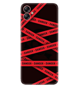 Samsung Galaxy A05 Kılıf Resimli Desenli Baskılı Silikon Danger 1372