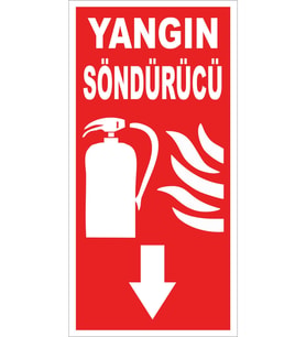 Yangın Söndürücü Levhası