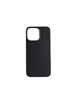 iPhone 14 Pro Max ile Uyumlu Cappy Silikon Kılıf Siyah