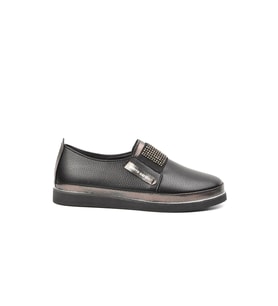 Pierre Cardin Pc-51678 Siyah Taşlı Kadın Günlük Ayakkabı