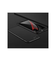 Apple iPhone 7 Plus Uyumlu Kılıf Zore Ays Kapak (Siyah)