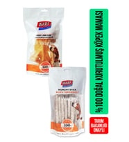 Warf Kuzu İşkembeli Munchy Çubuk (40'lı)  400 gr + Warf Kurutulmuş Kuzu Kulağı
