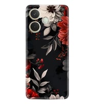 Oppo A5 Pro 5G Kılıf Boutique Baskılı Resimli Non Flowers Pcode -001