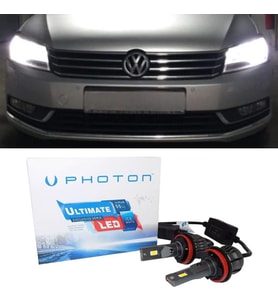 Vw Passat B6 Led Xenon Uzun Far Ampulü H7 Ultimate 9500 Lumens Yeni Seri Beyaz