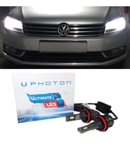 Vw Passat B6 Led Xenon Uzun Far Ampulü H7 Ultimate 9500 Lumens Yeni Seri Beyaz