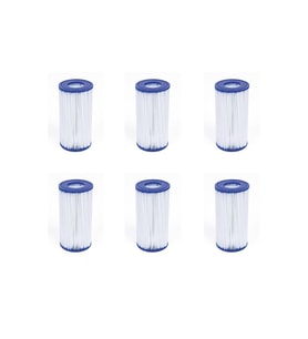 Bestway İntex Havuzlarla Uyumlu 6lı Filtre Seti 58012 BW703