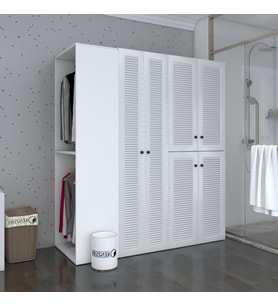 Kenzlife membran çamaşır-kurutma makinesi dolabı ve giysi dolabı bistami sol byzbyz panjur 180*160*60 mebran kapak suntalam gövde
