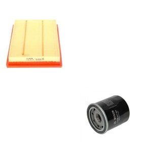 Bosch Filtre Bakım Seti Nissan Almera II 1.8 Benzin 2000-2001 Hava + Yağ filtre