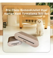 prochem karton tırmalama oval ikili set