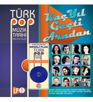 Türk Pop Müzik Tarihi 1960-70'lı Yıllar Vol:1 - Renkli Plak (Standart)
