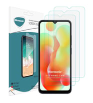 Microsonic Xiaomi Redmi 12C Screen Protector Nano Glass Cam Ekran Koruyucu (3`lü Paket) (Renksiz)
