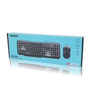 USB KABLOLU KLAVYE - MOUSE SET Q KLAVYE 1200DPI MOUSE KM-1435 (5343)