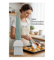 Yumurta Fırçası 18 CM Mutfak Yağlama Sos Sürme Fırçası Pasta Hamur Fırçası