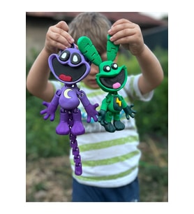 Catnap Ve Hoppy 2li Hareketli Oyuncak Popply Playtime -boyasız Kokusuz