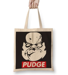 Dota 2 Pudge Bez Çanta Uzun Saplı