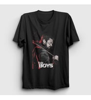 Presmono Unisex Siyah Crowbar Billy Butcher The Boys T-Shirt 457942tt