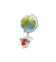 GÜRBÜZ 48253 20 CM DİNO WORLD GLOBE + BOOK + USB IŞIKLI KÜRE