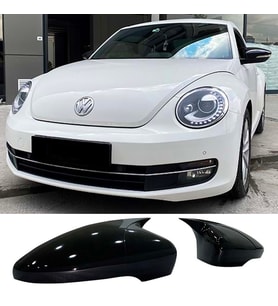Vw New Beetle Batman Yarasa Ayna Kapağı Parlak Siyah ABS 2011 2012 2013 2014 2015 2016 2017 2019