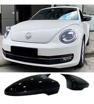 Vw New Beetle Batman Yarasa Ayna Kapağı Parlak Siyah ABS 2011 2012 2013 2014 2015 2016 2017 2019