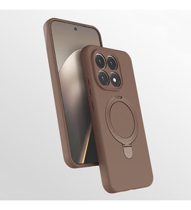 Xiaomi 15T Uyumlu Kılıf M-safe Şarj Özellikli Standlı Zore Samara Kapak