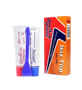 Çelik Yapıştırıcısı İran Yapıştırıcı Çift Karışım İkiz Tüp (Renksiz)
